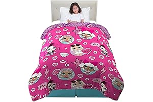 Franco Kids LOL Surprise Twin Comforter, Soft Microfiber