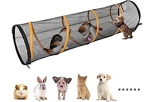 Fun Run Cat Tunnel for Indoor or Outdoor Entertainment, Providing a Comfortable...