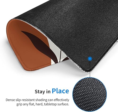 Miniatura 4 de Alfombrilla de mouse bohemia 01, alfombrilla de mouse estética, decoración de escritorio estética, accesorios de escritorio estéticos, accesorios de