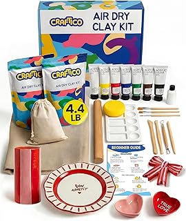 Air Dry Clay Kit For Adults Picks collage image 2