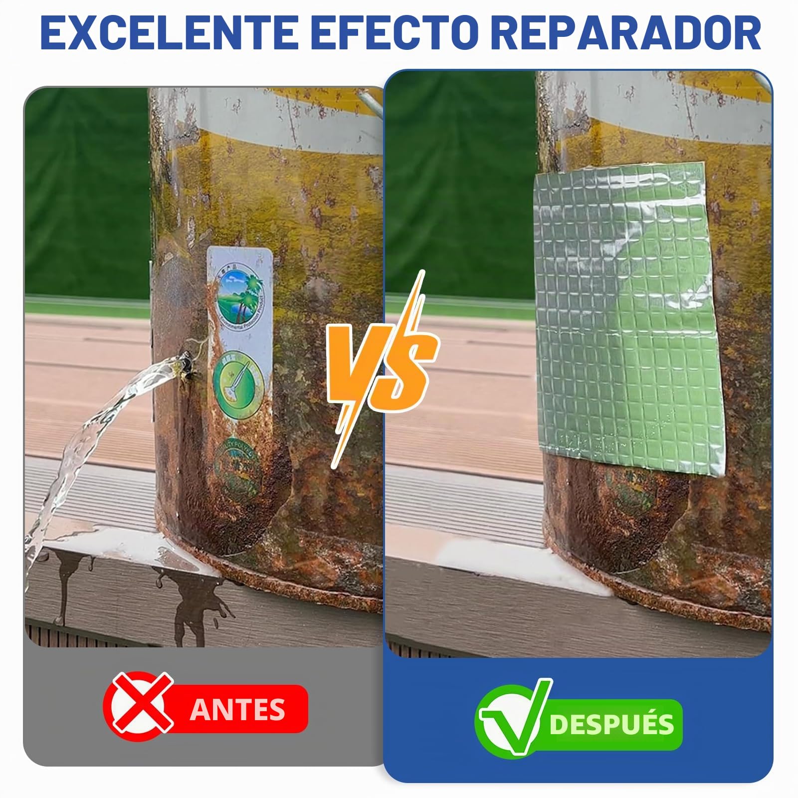 Cinta adhesiva impermeable, butilo sellado, cinta para tuberías de agua, autoadhesiva resistente al agua, reparación de grietas