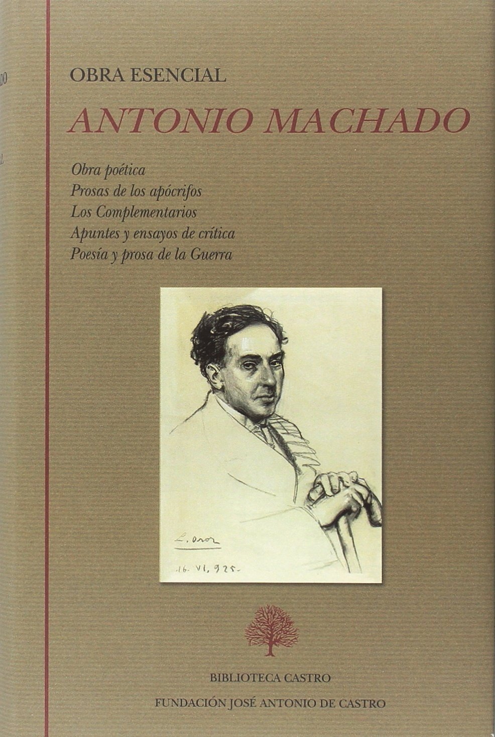 Obra esencial: Obra poética. Prosas de los apócrifos. Los Complementarios. Apuntes y ensayos de crítica. Poesía y prosa de la Guerra (Biblioteca Castro)