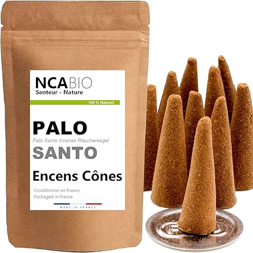 10 Cônes Encens Senteur PALO Santo - Encens Cône 100%