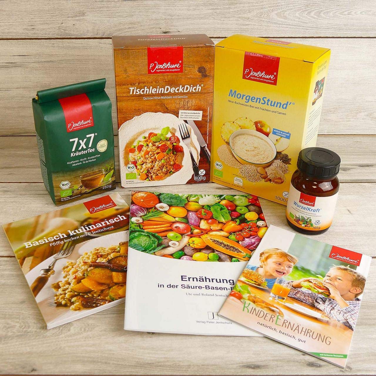Genießer-Set Basische Ernährung von Jentschura - mit Infos