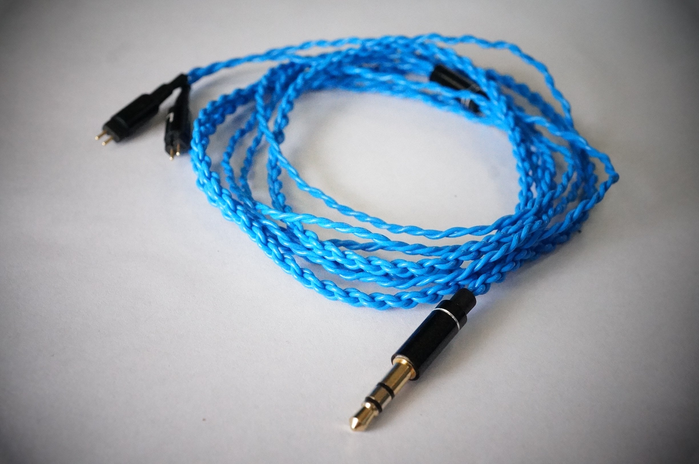 Amazon | BuyJapan Blue Moon 交換用アップグレード・ケーブル◇青 