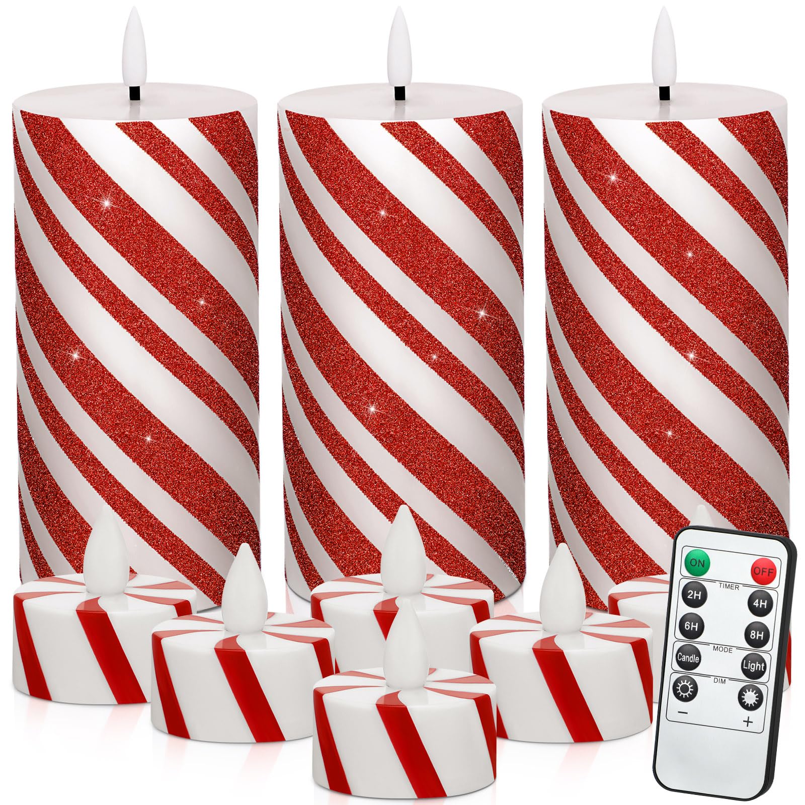 Amazon.co.jp: Baquler クリスマスフレームレスキャンディケーン