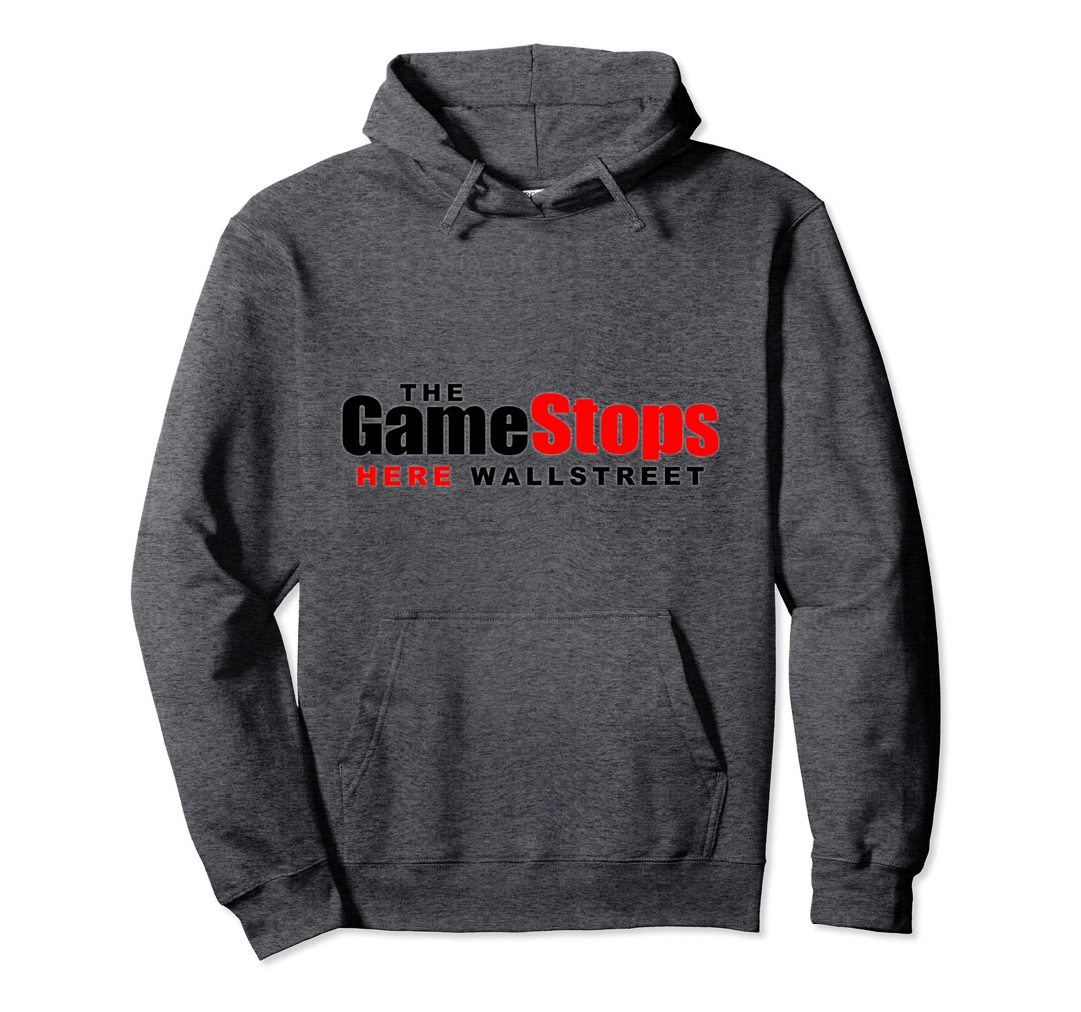 The GameStops Here Wallstreet - GME AMC BB Pullover Hoodie