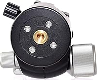 Vista 2 de Desmond DLOW-40 - Cabezal de bola de perfil bajo de 1.575 in, compatible con bloqueo de cacerola para trípode