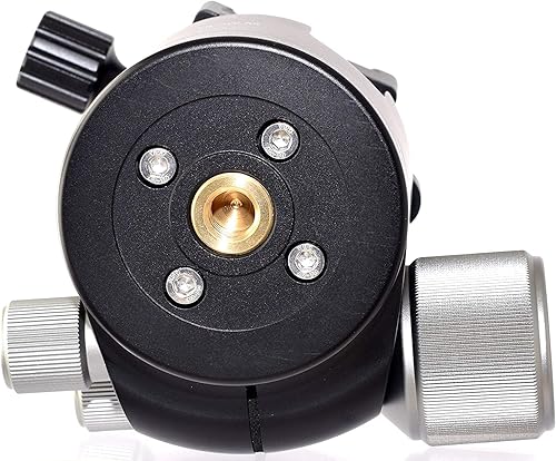 Miniatura 2 de Desmond DLOW-40 - Cabezal de bola de perfil bajo de 1.575 in, compatible con bloqueo de cacerola para trípode