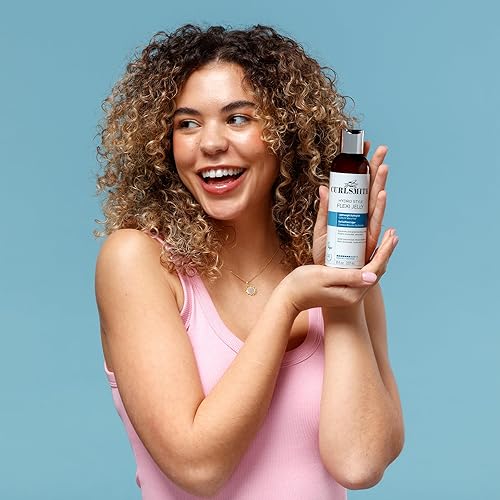 Miniatura 7 de CURLSMITH - Hydro Style Flexi-Jelly - Gel de definición vegano para cabello ondulado, rizado o enroscado (16 onzas líquidas)