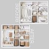 Ocean Home Textile Box Set with 2 Jute Lids 30x30x30 cm