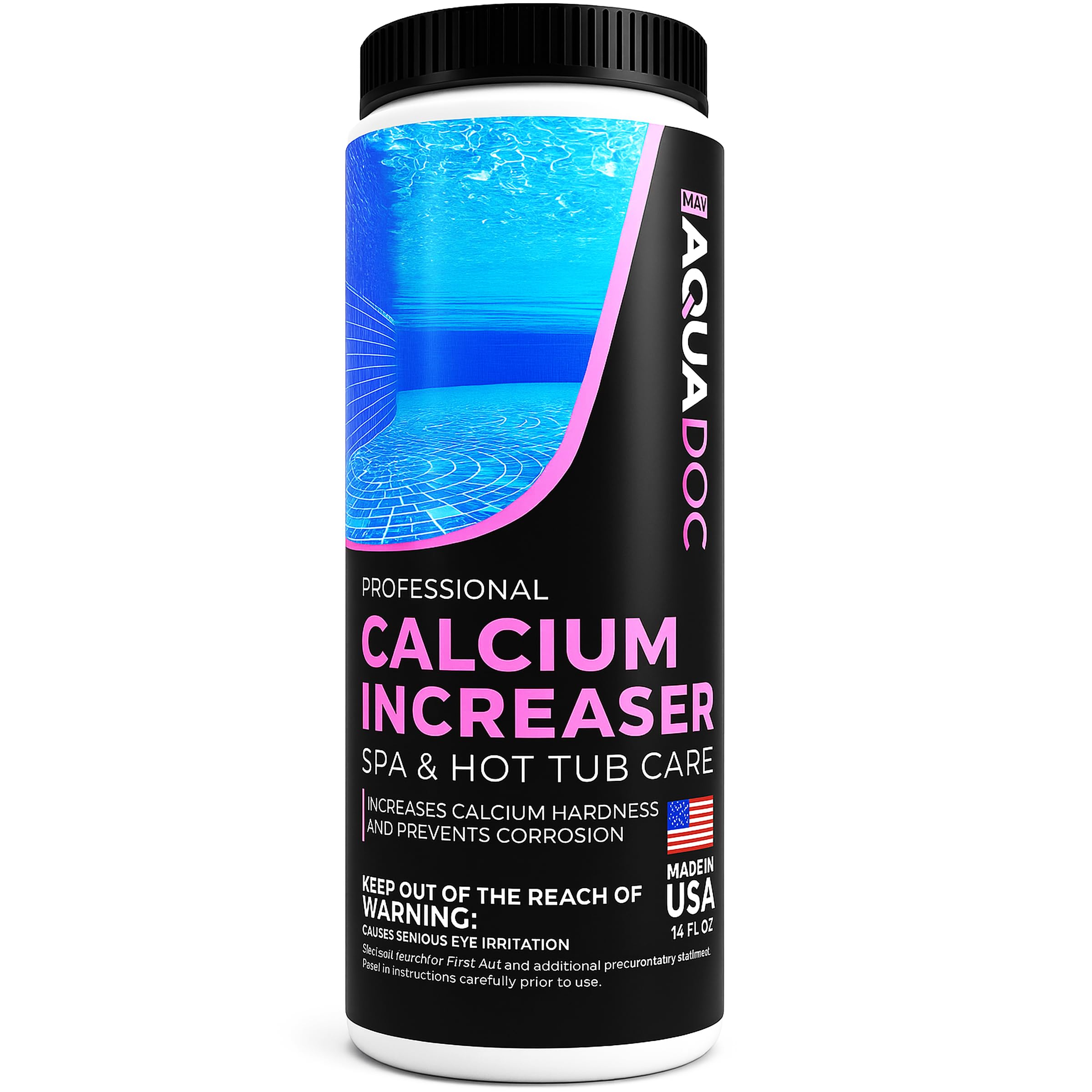 AquaDoc Spa Calcium Hardness Increaser Hot Tub Owners Rely on, Calcium Increaser Spa Hardness Increaser & Calcium Booster for Hot Tubs