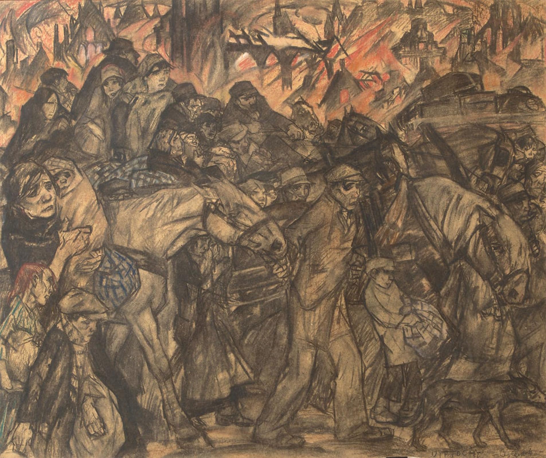 Serendipitp No Frame Vintage Wall Art Canvas Nordic Poster Canvas Print Picture Exodus By Leo Gestel Wall Art Poster For Home Decor 60X90cm