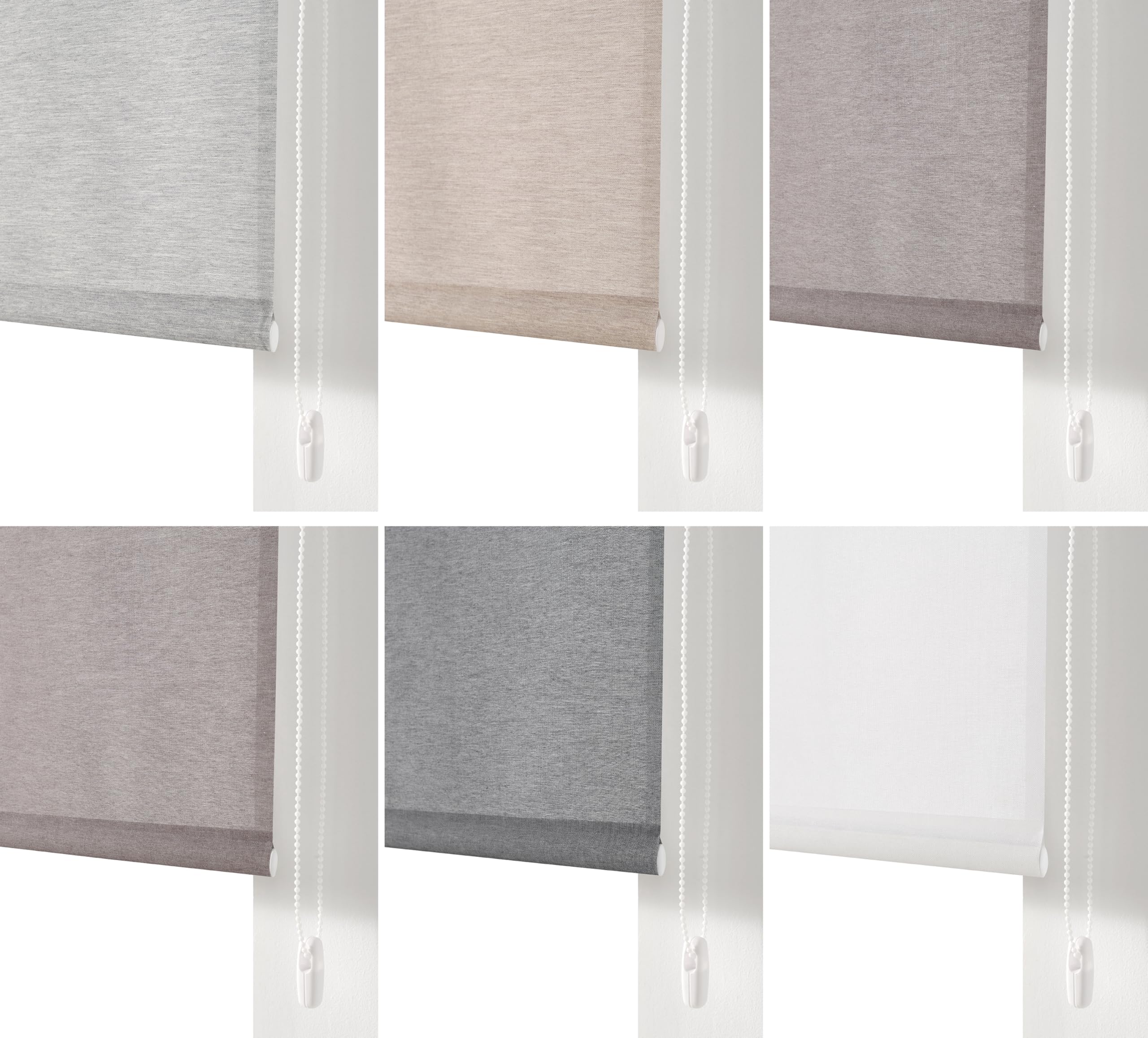 Estoralis BRAN - Estor Enrollable, 110 x 250 cm, Gris