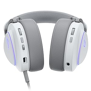 ASUS ROG Delta II Wireless Gaming Headset with Detachable Mic Tri-Mode (BT, 2.4GHz, 3.5mm), 50mm Titanium-Plated Drivers, 110Hr Battery, Lightweight, for PC, PS5, PS4, Xbox, Switch, Mobile - White