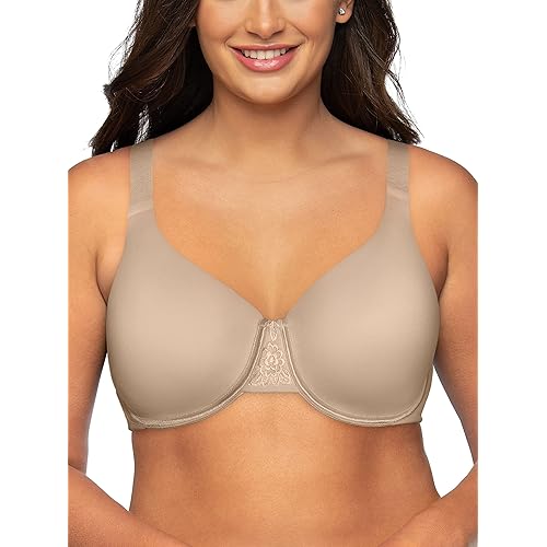 Vanity Fair Women's Full Figure Beauty Back Smoothing Bra (36C-42H)