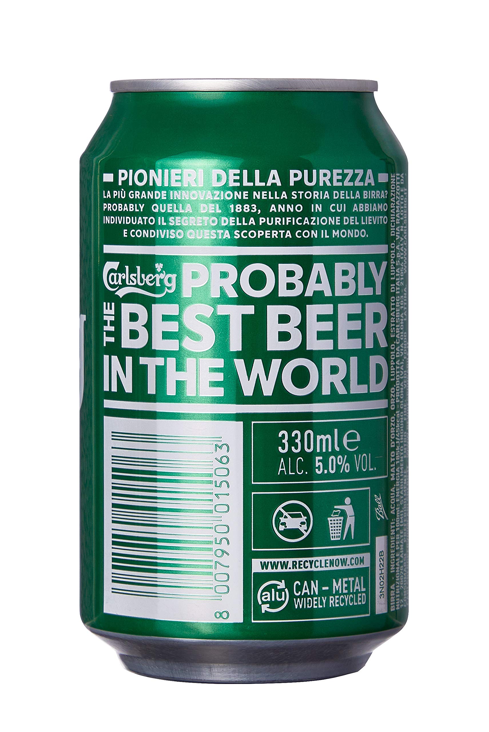 Carlsberg Birra Pilsner - 24 lattine da 330 ml