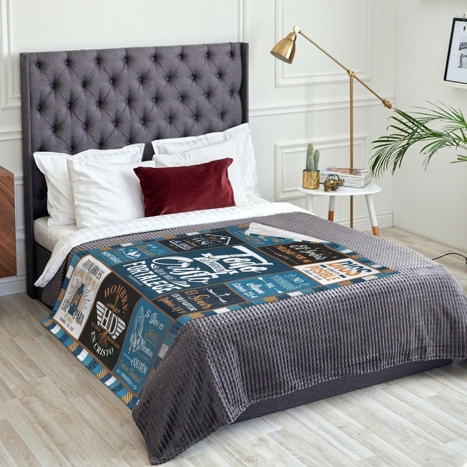 Mexican American Spanish Christian Gifts for Men Blanket 60"X50",Regalos Cristianos para Hombre en Español, Religious Inspirational Gifts for Men, Regalo de Cumpleaños para Hombre - Image 7