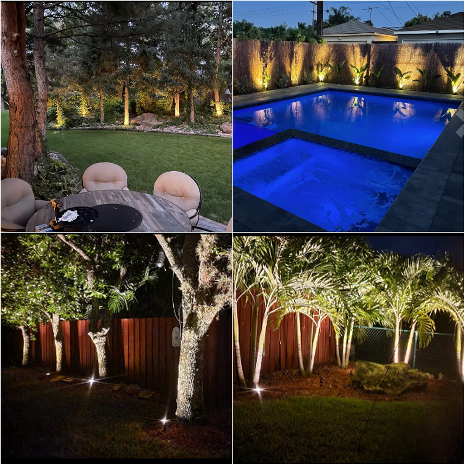 VM Low Voltage Landscape Lights 12V AC, 20W Outdoor