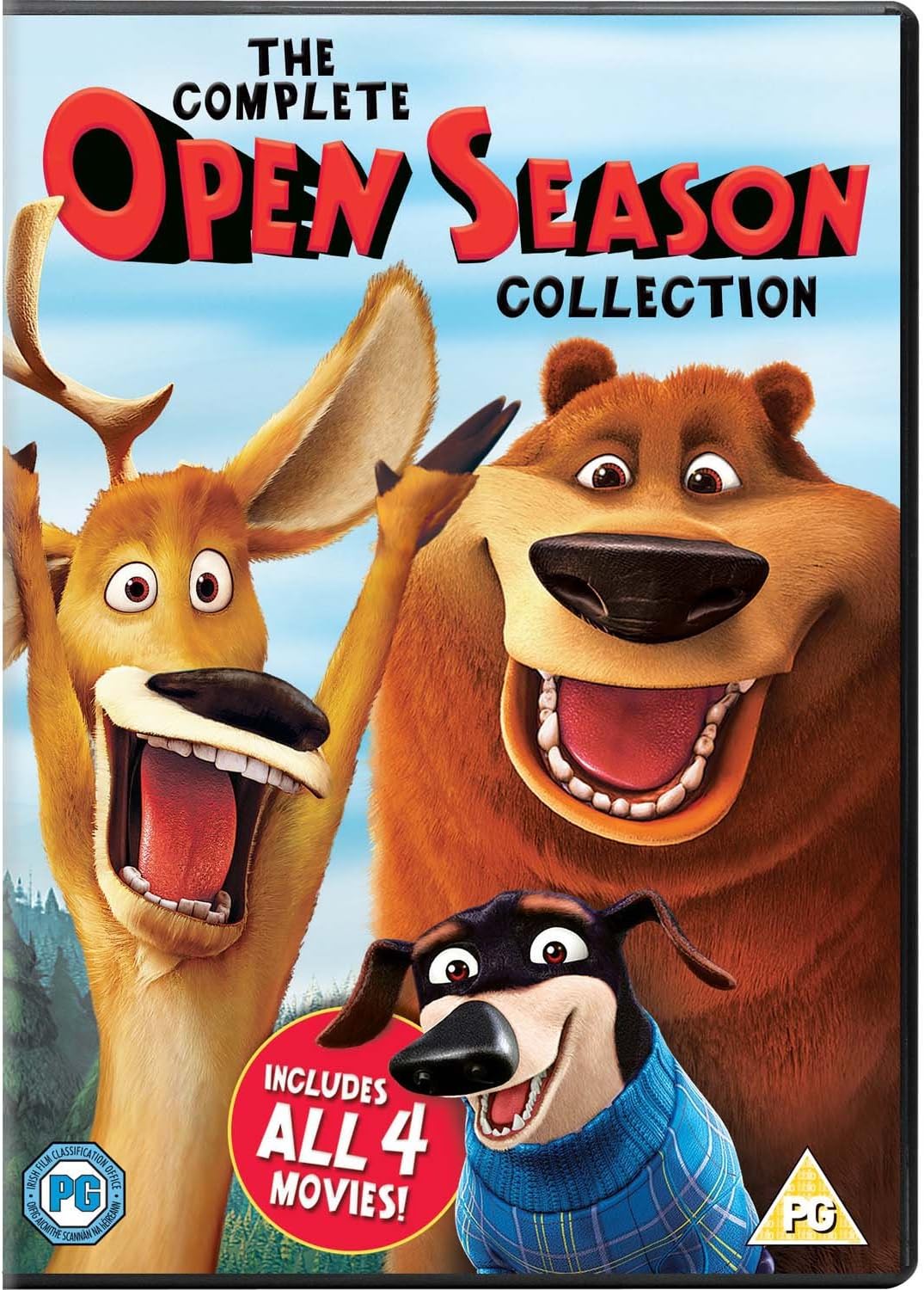 Open Season (2006) / Open Season 2 / Open Season 3 / Open Season 4 - Set [DVD]
