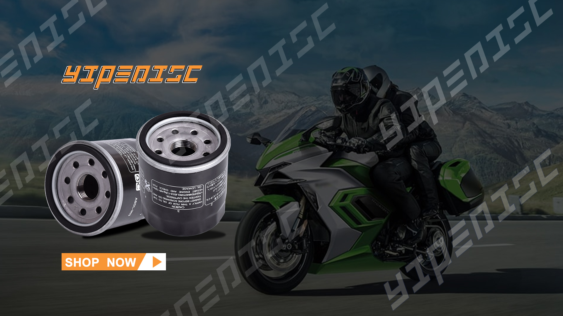 Oil filter 16097-0008 Fit for Kawasaki Ninja 500 650 750 1000 ZX4R