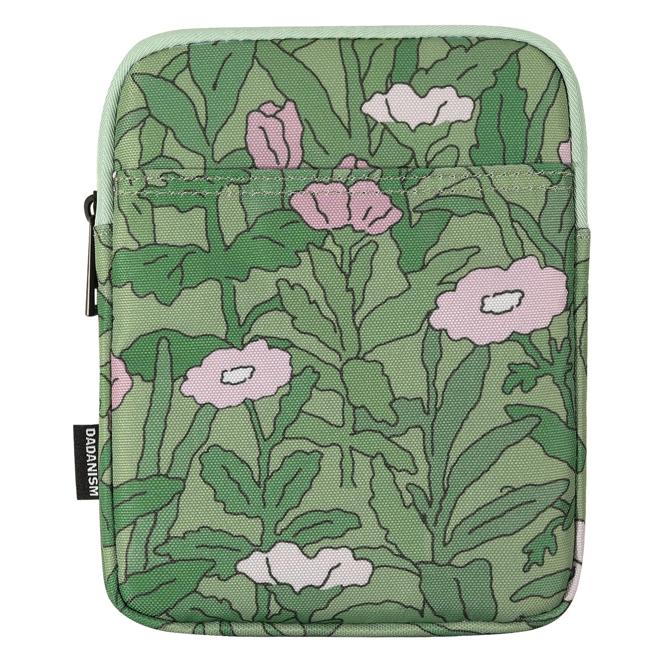Dadanism 6-7" Padded Sleeve for 7" Kindle Colorsoft Signature Edition and All-New Kindle Paperwhite, Protective Sleeve Pouch Bag Carrying Case for 6" Kindle/Kindle Oasis/Kobo E-Reader, Papaver Rhoeas-image-5