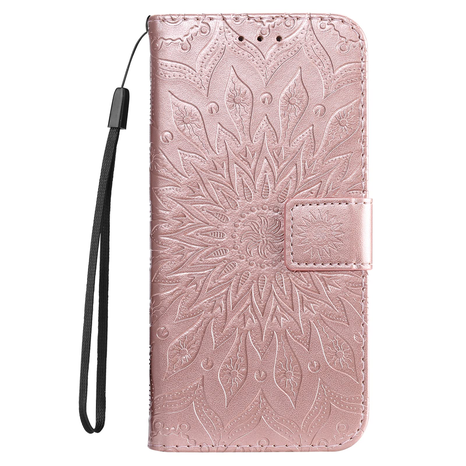 BRAND SET Cover per Nokia C10/Nokia C20 Copertina in Stile Retrò in Pelle Sintetica con Fibbia Magnetica di Sicurezza e Supporto Funzione Custodia per Nokia C10/Nokia C20-Bianca