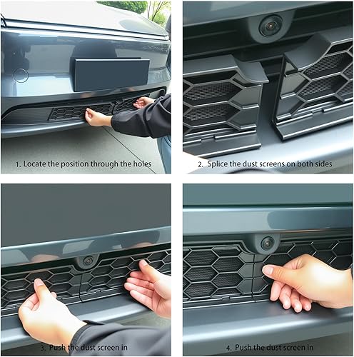 Miniatura 32 de Accesorios para cubierta de ventilación de aire para piso trasero debajo del asiento, accesorios para Tesla Model Y Juniper 2025 2026, accesorios