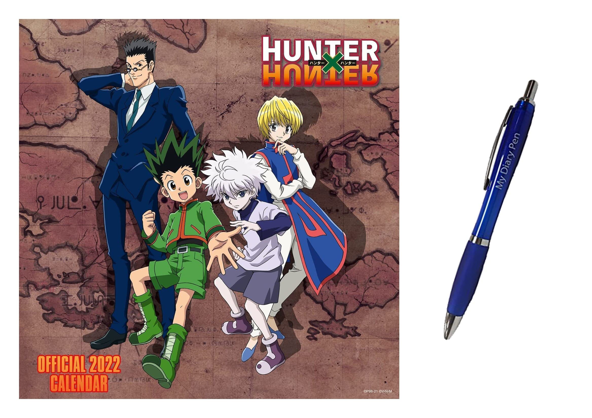 Buy Hunter X Hunter 2022 Square + Exclusive Limited Edition Diary Pen