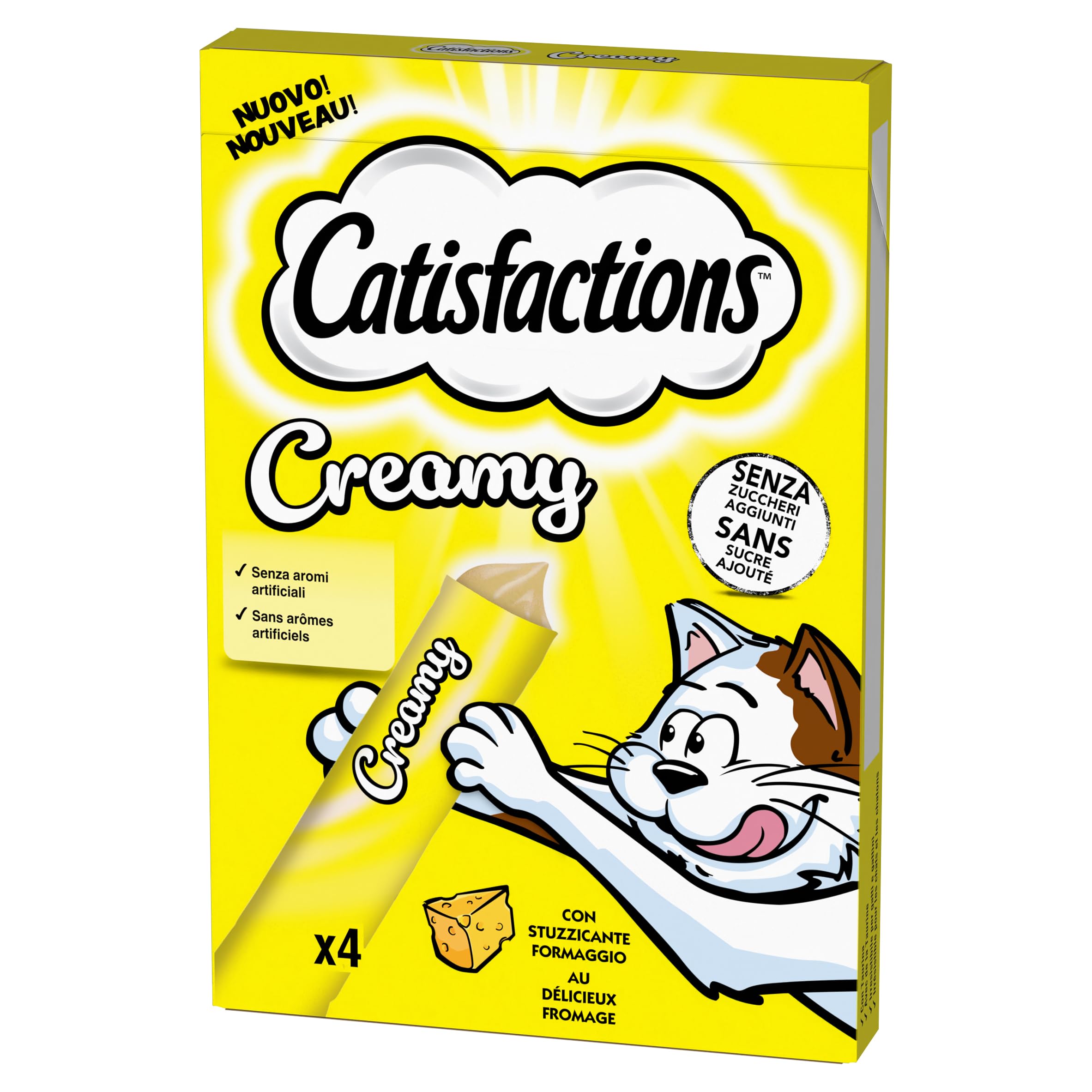 Catisfactions Formaggio cremoso 11x4x10g