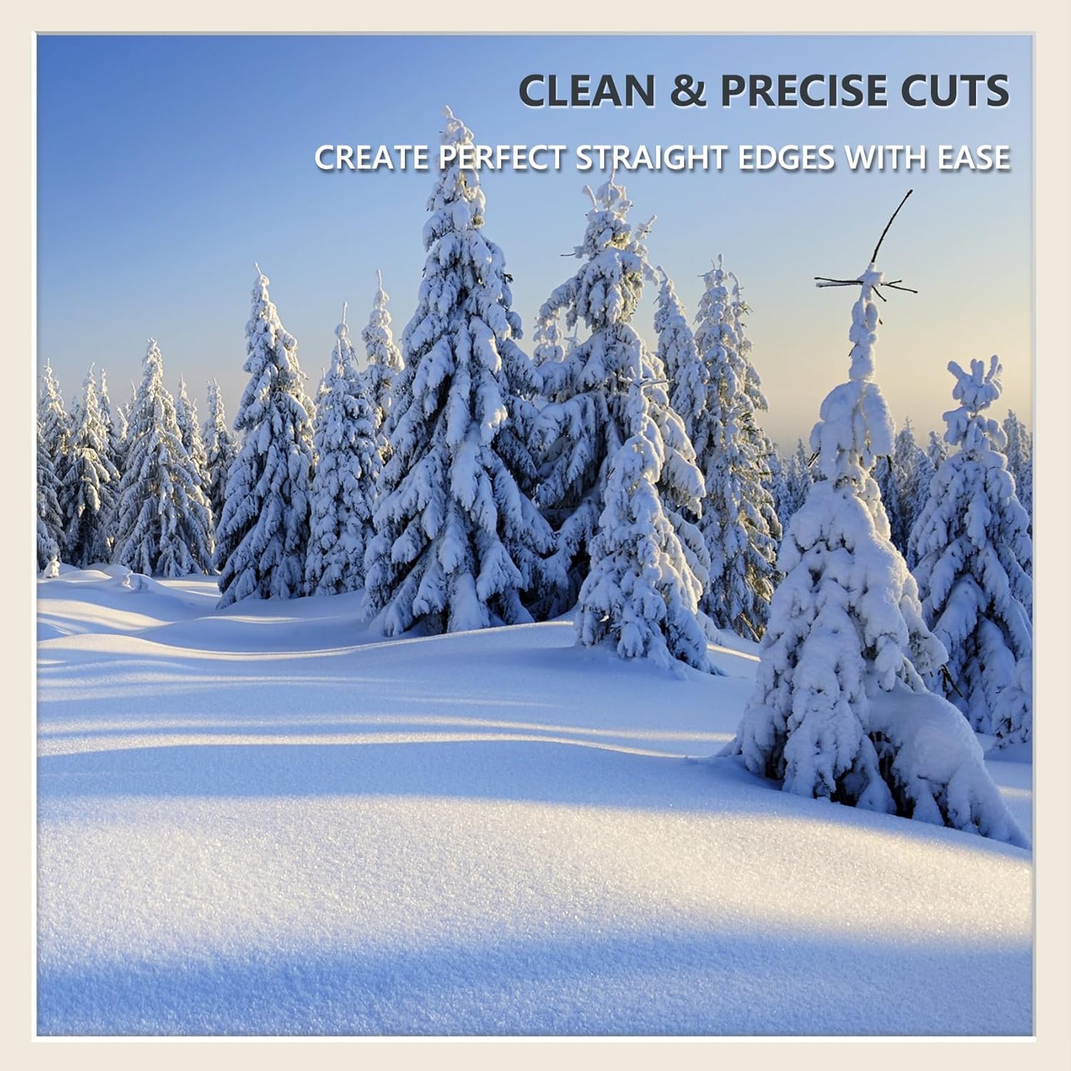 Fancat Straight Mat Cutter for Picture Framing, 90° Handheld Mat Board Cutter with 5 Replacement Blades, Precision Straight Cuts for Artwork, Photos, DIY Art Projects, and Home Framing Projects