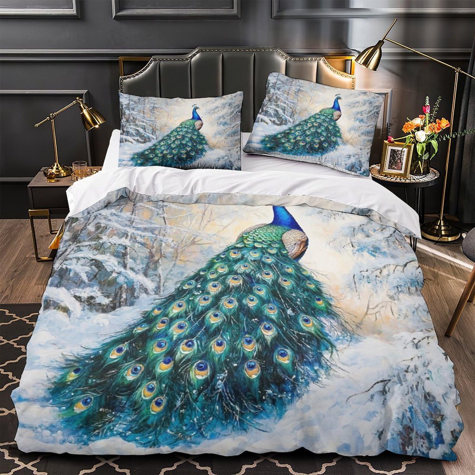 Housse de couette microfibre respirante pour éviter la transpiration la nuit