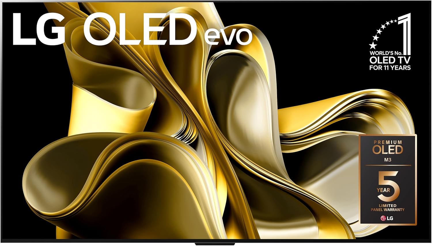 LG 77" OLED evo M3 4K Smart TV Bundle with 9.1.5-Channel OLED evo Soundbar with Rear Surround Speakers