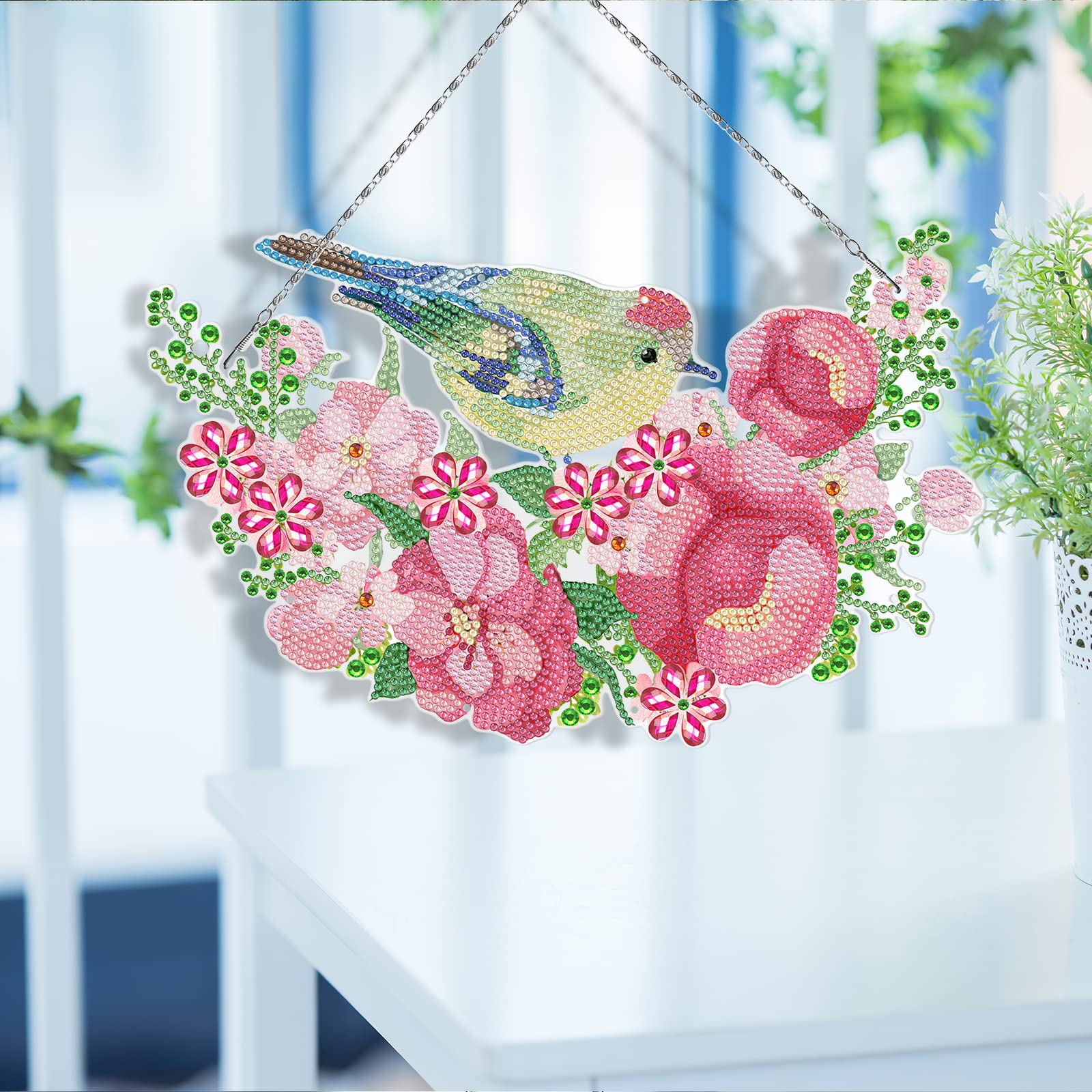 Amazon.co.jp: LUSandy DIY 5D 花 鳥 ダイヤモンドペインティング 