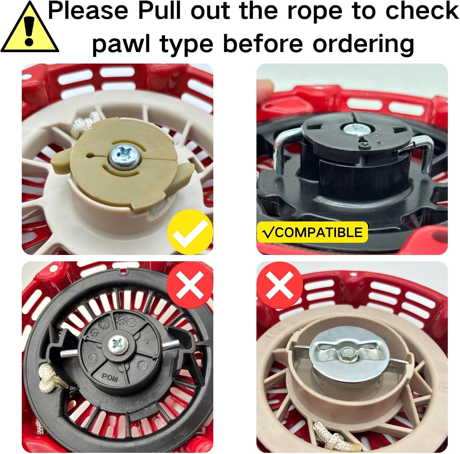 Szarpak rozrusznik rewersyjny do Honda GX120, GX140, GX160, GX200 – kompletny starter z linką, zamiennik 28400-ZH8-013YA, 28400-ZH8-013ZA, Oregon 31-052