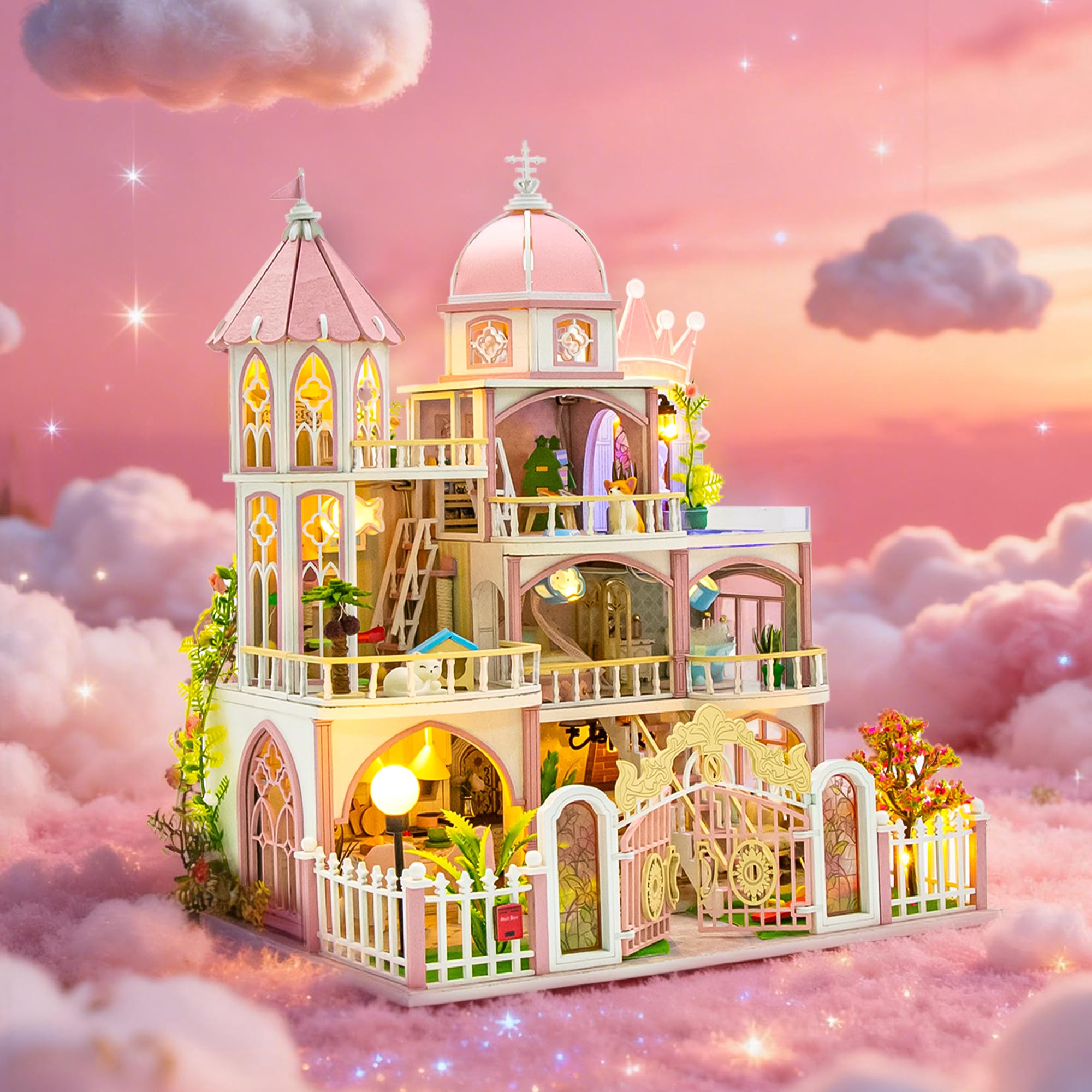 Amazon.com: Roroom DIY Miniature House Kit, Windsor Castle Book