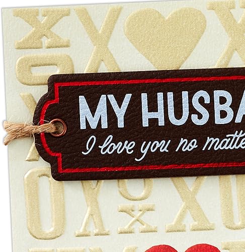 Miniatura 5 de Hallmark Tarjeta de San Valentín para marido (Love You No Matter What)
