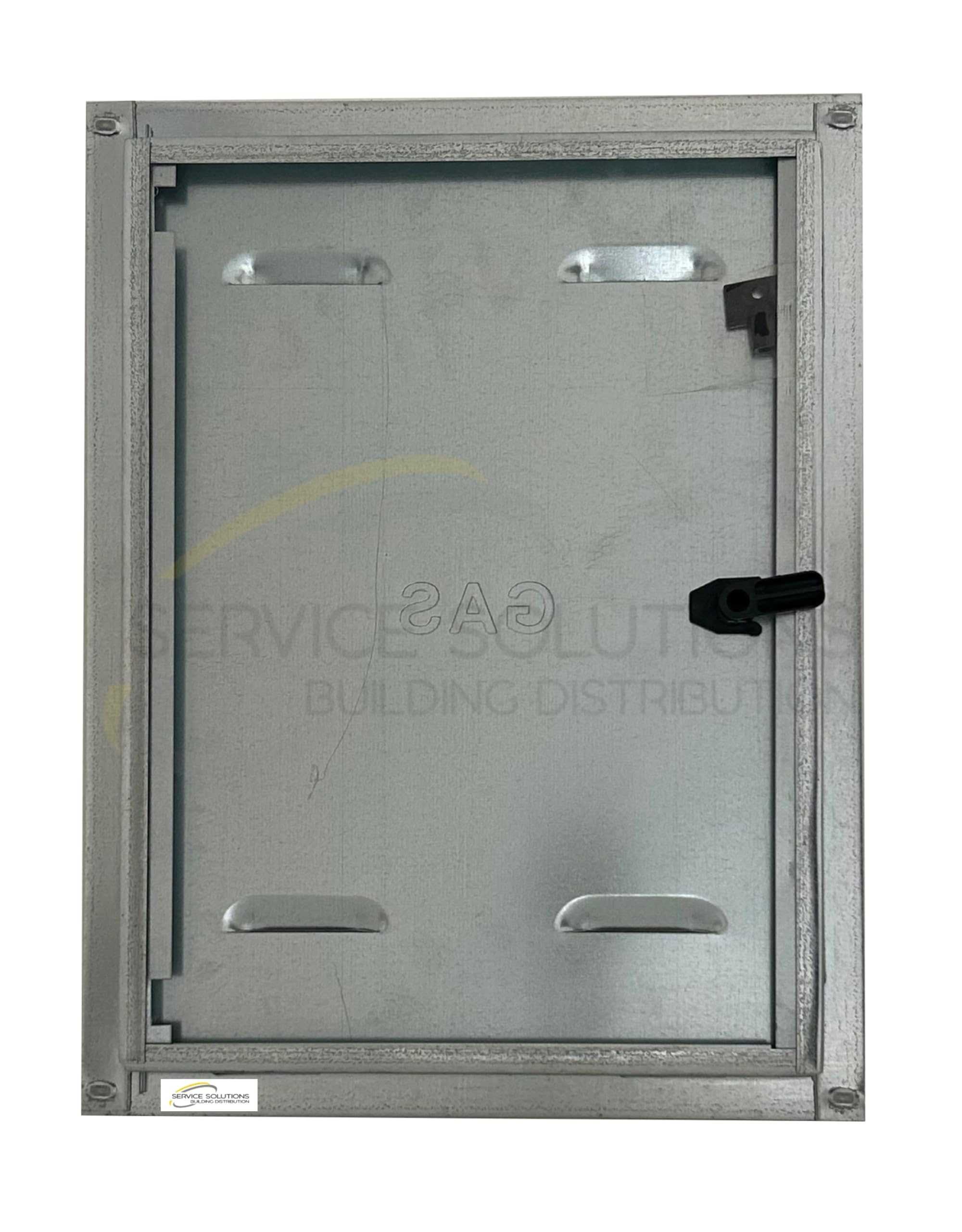 Sportello Contatore Gas Zincato | Lamiera Acciaio 6/10 Spessore Misure Multiple