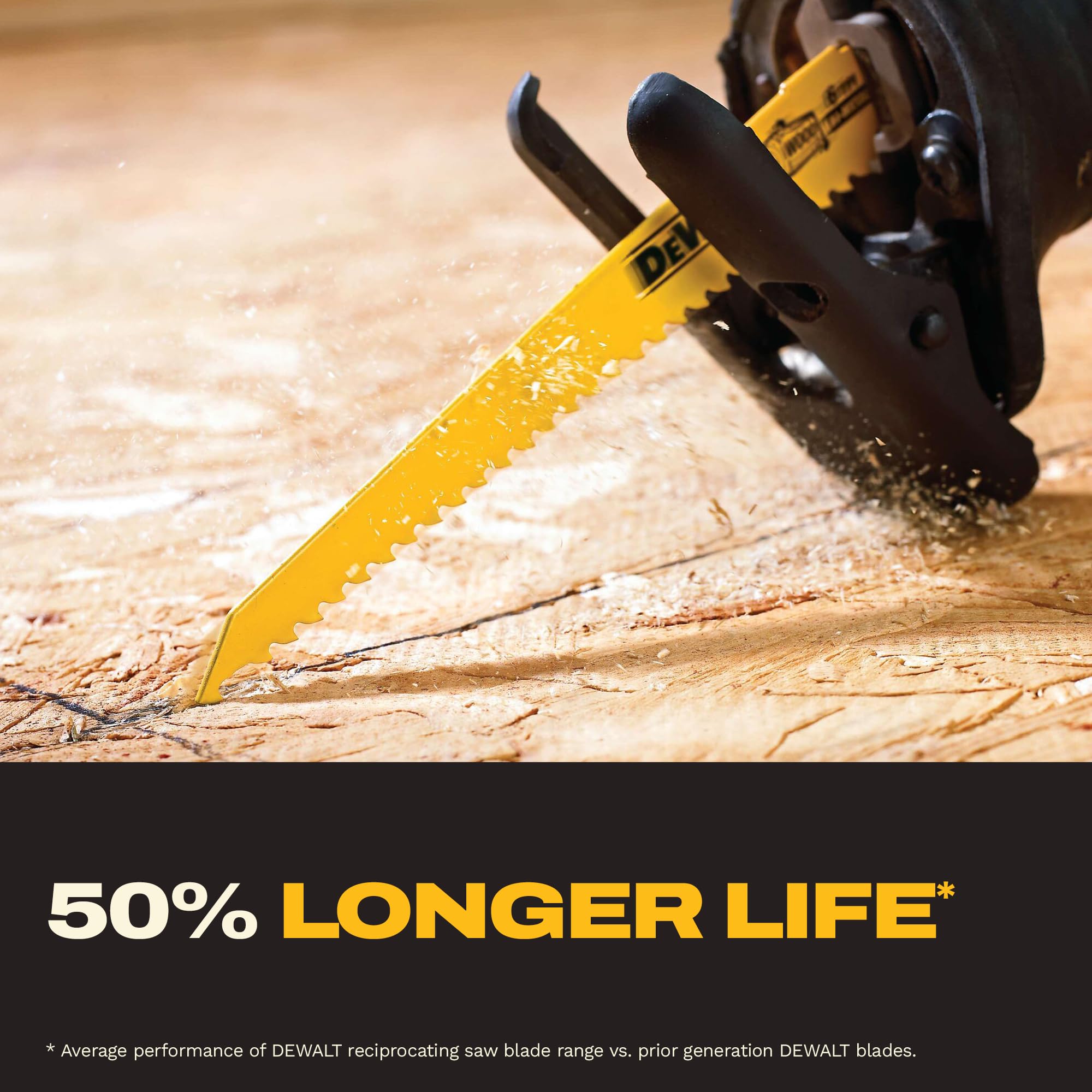 DEWALT Hojas de sierra alternativas, juego bimetálico con estuche, 10 piezas (DW4898)