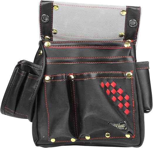 Amazon コヅチ 仮枠袋 墨壺差付 大工職人仕様 黒 Sh 614 腰袋 釘袋