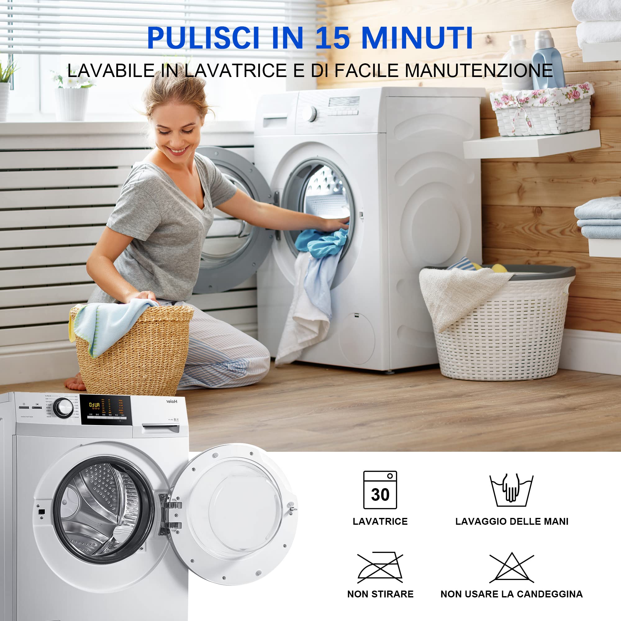 Coprimaterasso impermeabile lenzuolo con angoli 160x200 cm, coprimaterasso traspirante protezione del materasso impermeabile lenzuola con angoli antiumidità - Grigio
