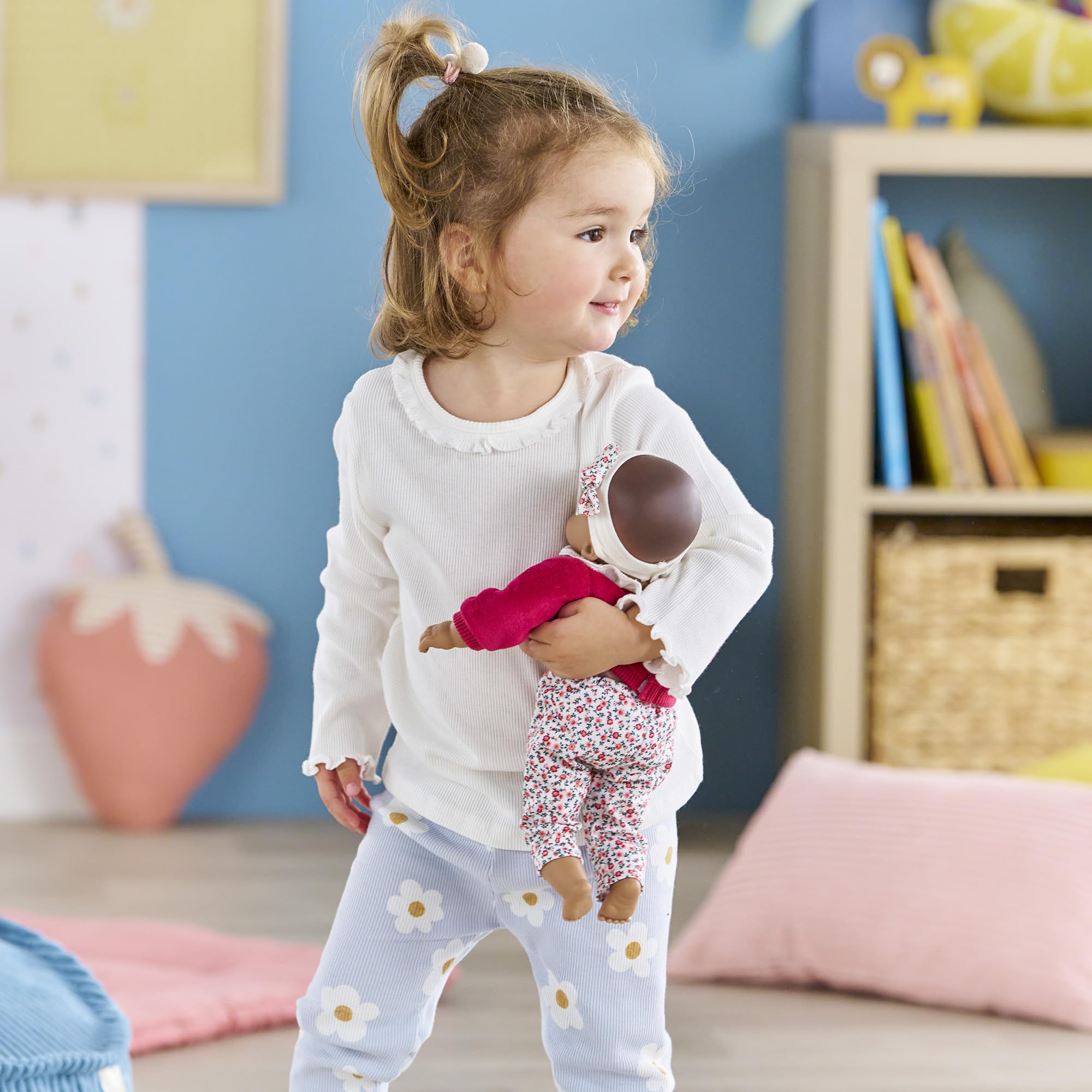 Corolle - Mon Premier Poupon, Bébé Calin Maria Rose Grenadine, 30 cm, dès 18 Mois, 9000100920