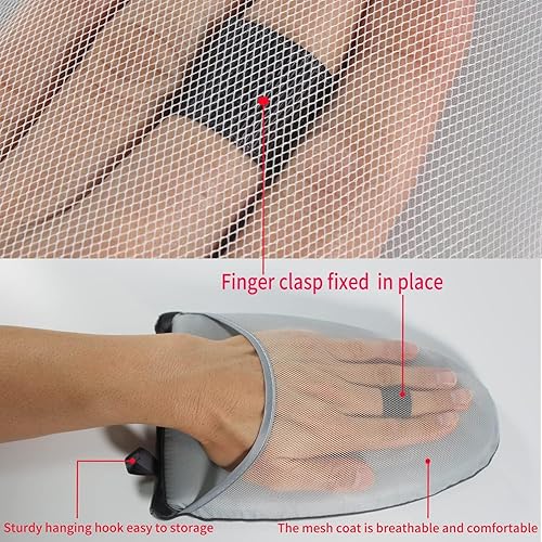 Miniatura 8 de Tabla de planchar colgante con guantes de planchar para estar de pie, accesorios para vaporizador de ropa, impermeable, antivapor, elimina las