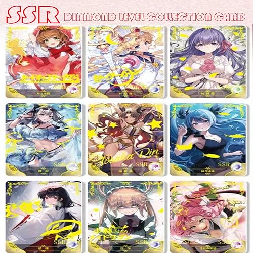 Miniatura 4 de 150 tarjetas de colección de Goddess Story TCG, Goddess Story puede coleccionar tarjetas de transacción de póquer CCG, tarjetas de juego que se