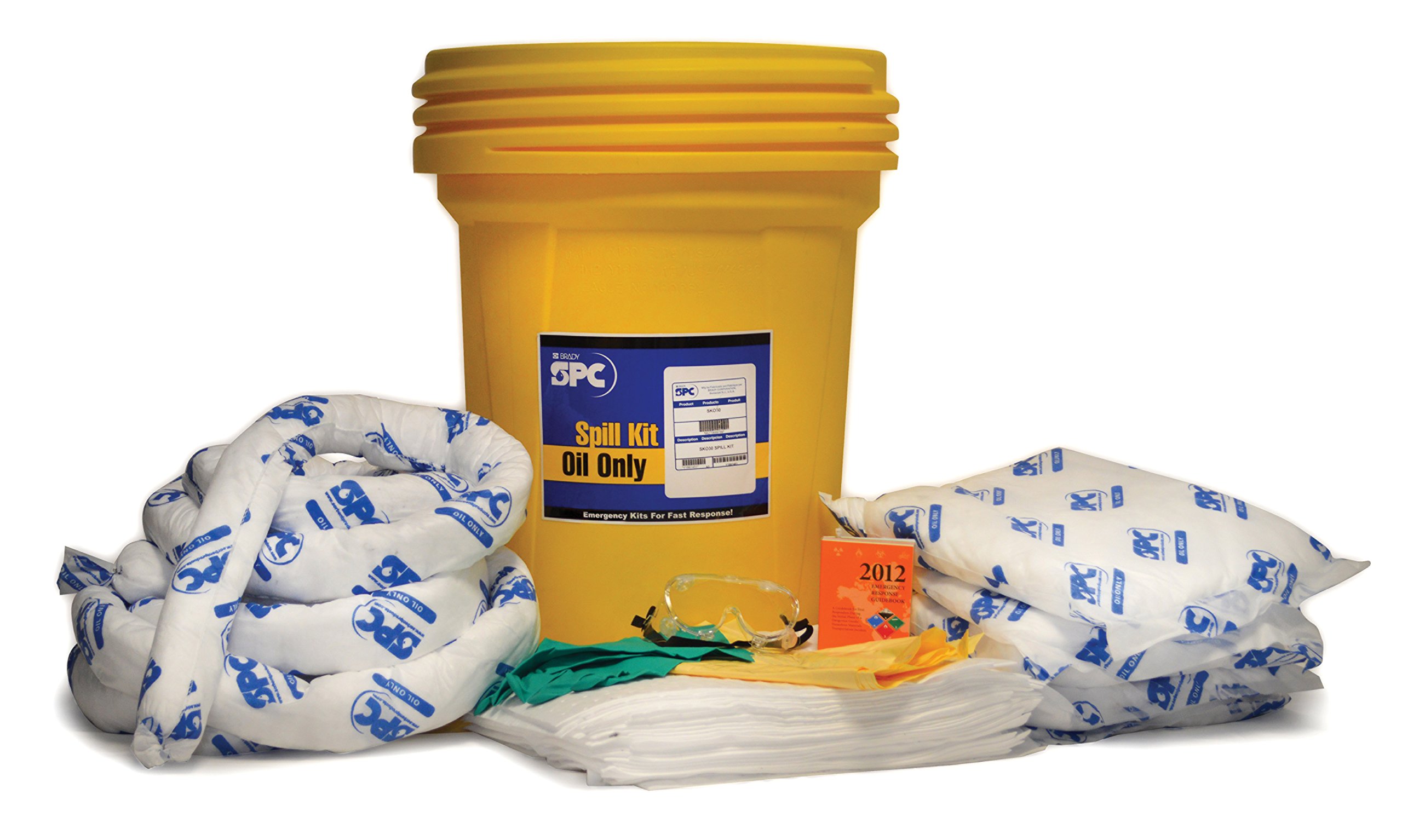 Brady SPC 120833 Lab Pack - Oil Only, 30 Gallon
