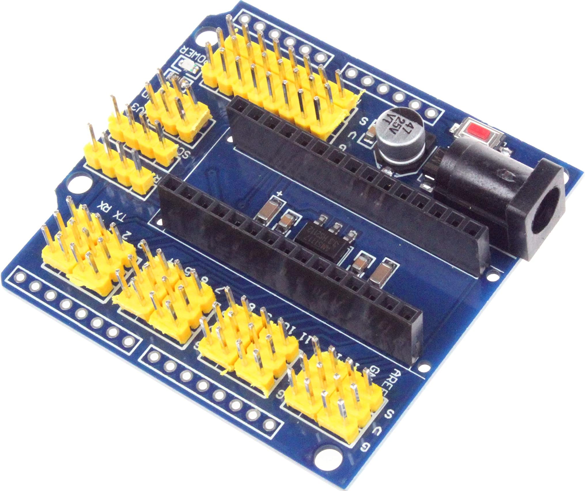 Amazon.com: HiLetgo Nano I/O Expansion Sensor Shield for Arduino UNO R1 ...