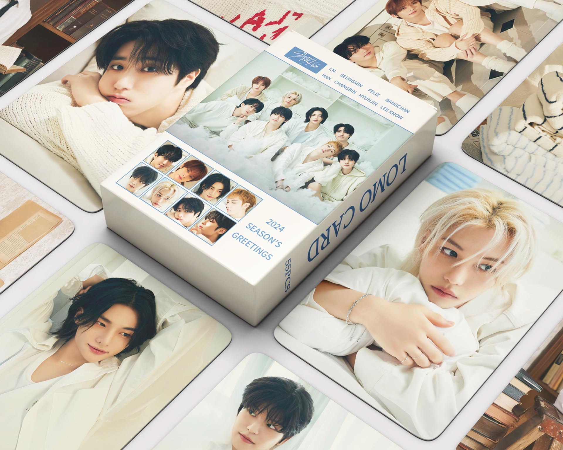 Amazon.com: Funwaretech Stray Kids Perfect Day Photocards 55Pcs