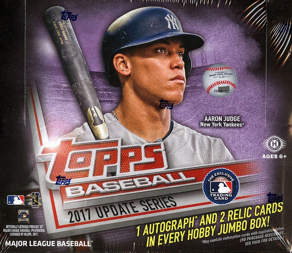 2017 Topps Update MLB Baseball JUMBO box (10 pk) at Amazon's