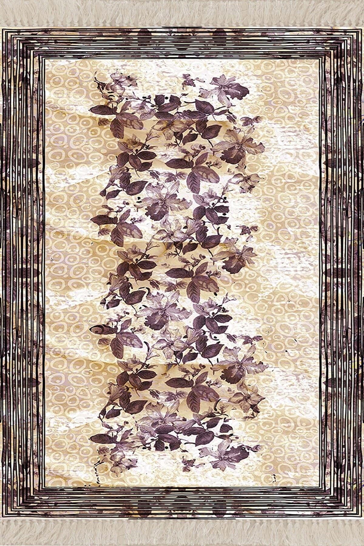 Pelangi Bej Desenli Halı, Bej 80 x 400, 13898040005