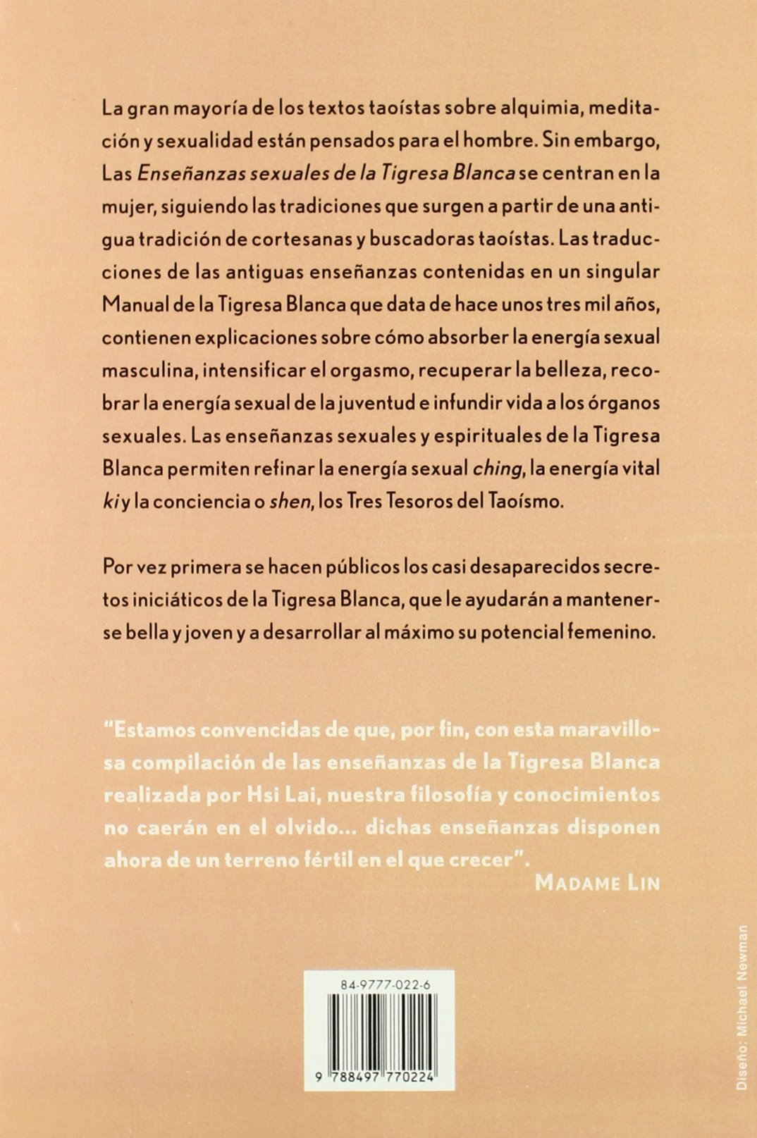 Enseñanzas sexuales de la tigresa blanca (SALUD Y SEXUALIDAD)